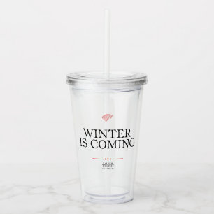 Verre En Acrylique Winter Is Coming