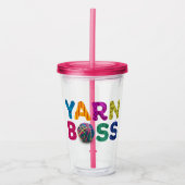 Verre En Acrylique Yarn Boss (Devant)