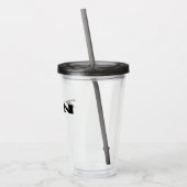 Verre En Acrylique Zen noir noir acrylique tumbler (Gauche)