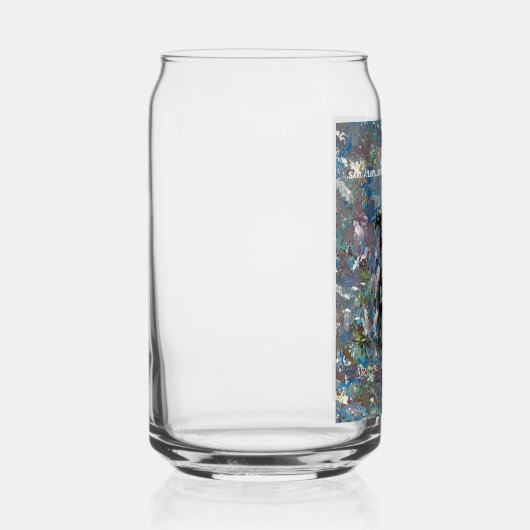 Verre en canware imprimé (Droite)
