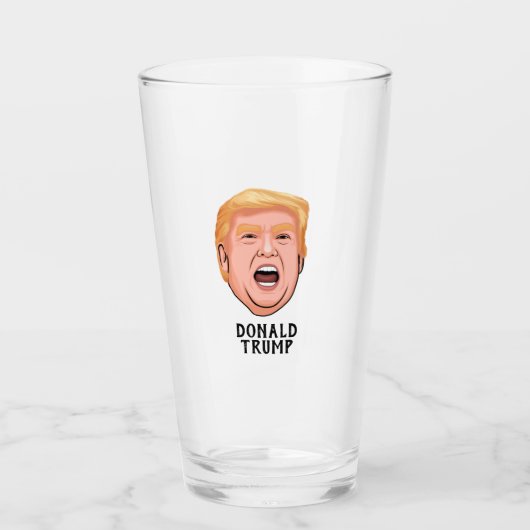 VERRE EN COLÈRE DONALD TRUMP PERSONNALISÉ (Devant)