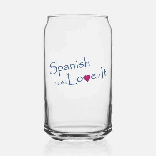 Verre en forme de canette (Recto)
