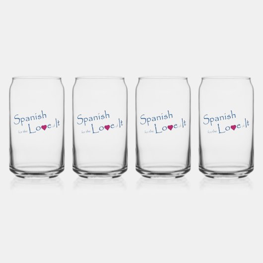 Verre en forme de canette (Recto)