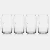 Verre en forme de canette (Gauche)