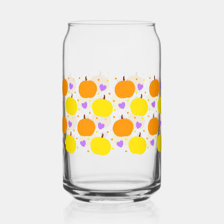 Verre en forme de citrouille d'Halloween pour bois