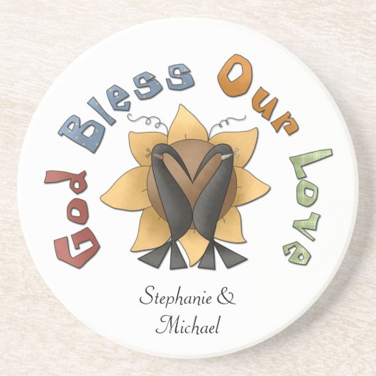 Verre En Grès Corneilles Primitives Bénissez Notre Dessous de ve (Devant)