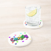 Verre En Grès Dessous de verre-bonbons (Côté)