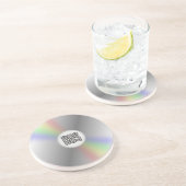 Verre En Grès Funny Retro Music CD DVD Monogram Y2K Dessous de v (Côté)