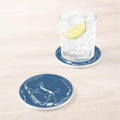Verre En Grès Hound Dog Art Drink Coasters Chasse Dessous de ver (Côté)