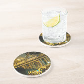 Verre En Grès Souvenir central grand de la station NY de dessous (Côté)