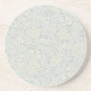 Verre En Grès William Morris Faded Jasmine Sandstone Dessous de 