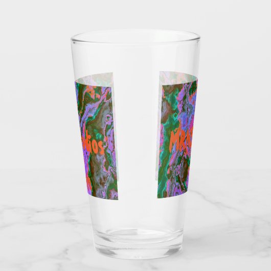 Verre en marbre aigre (Droite)