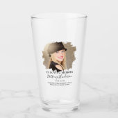 Verre En Souvenir Affectueux | Mémorial Photo (Devant)