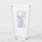 Verre en verre Ange Bleu (Dos)