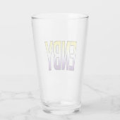 Verre ENBY - Nonbinaire (Dos)