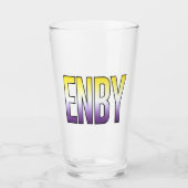 Verre ENBY - Nonbinaire (Devant)