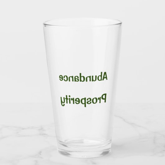 Verre Énergie de HADO - abondance et prospérité - Dr. (Devant)