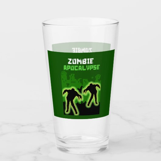 Verre Enfants Zombie Apocalypse (Devant)