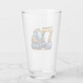 Verre Engin de construction/Pelleteuse (Dos)