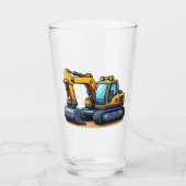 Verre Engin de construction/Pelleteuse (Devant)