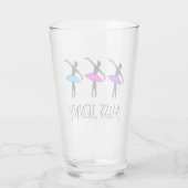 Verre Enseignant de danse de ballet de Ballerina Pointe (Dos)