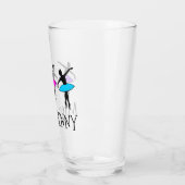 Verre Enseignant de danse de ballet de Ballerina Pointe (Gauche)