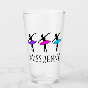Verre Enseignant de danse de ballet de Ballerina Pointe
