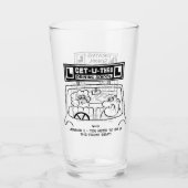 Verre Enseignant de la conduite Cadeau de l'école de con (Devant)