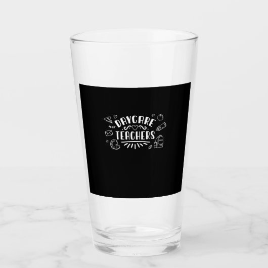 Verre Enseignants en garderie (Devant)