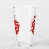 Verre Enseignez l'amour inspirent (Gauche)