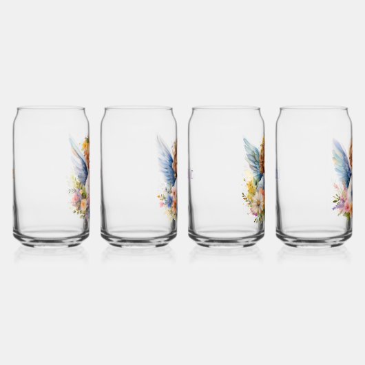 Verre Ensemble de Drinkware 4 Pcs Little Angles (Droite)