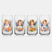 Verre Ensemble de Drinkware 4 Pcs Little Angles (Recto)