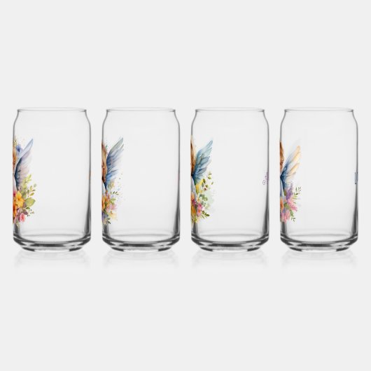 Verre Ensemble de Drinkware 4 Pcs Little Angles (Gauche)