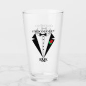 Verre Enterrement de vie de garçon (Devant)