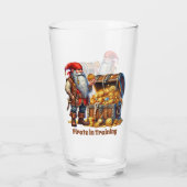 Verre Entraînement de pirates mignons garçons (Dos)
