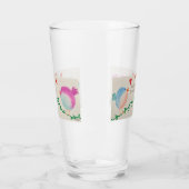 Verre Envoi d'amour à travers les kilomètres (Gauche)