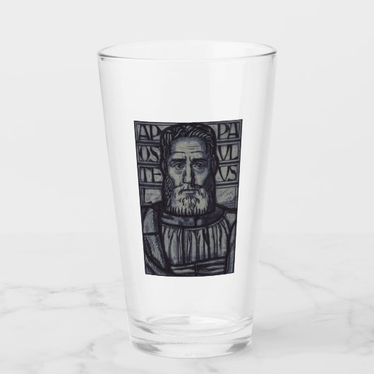 Verre Épée de l'Esprit Saint Paul Art Graphique Sacré (Devant)