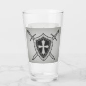 Verre Épée et Bouclier (Dos)
