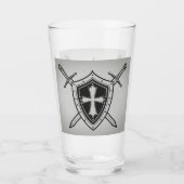 Verre Épée et Bouclier (Devant)