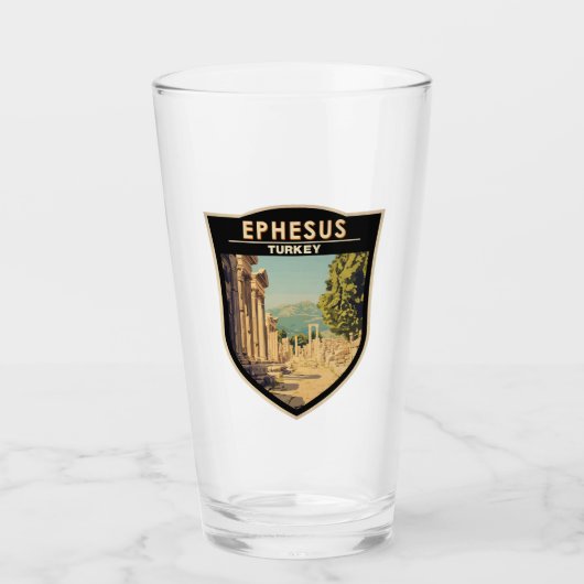 Verre Ephesus Turquie Voyage Art Vintage (Devant)