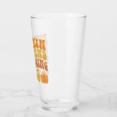 Verre Épices citrouilles Et Tout Bien (Gauche)