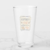 Verre Épices citrouilles et tout Nice (Dos)