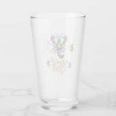 Verre Épis Fleur de lis Mardi Gras (Dos)