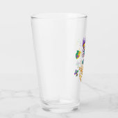 Verre Épis Fleur de lis Mardi Gras (Droite)