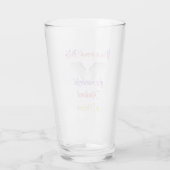 Verre Épouse fière (Dos)