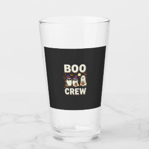 Verre Équipe Boo fantômes de Halloween Conception vector