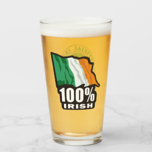 Verre Équipe de buveurs irlandais - Fier d'être Irlandai