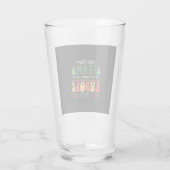 Verre Équipe de cadeaux de Noël Rudolf (Dos)