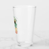 Verre Équipe de croisière de la Saint-Patrick drôle fami (Gauche)