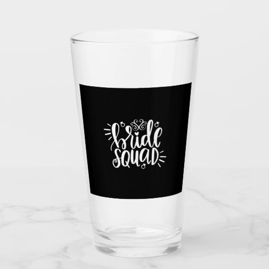 Verre | Équipe de mariées (Devant)
